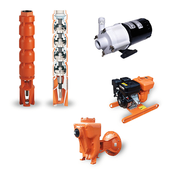 3 Piece Circulator Pump - Exploded View